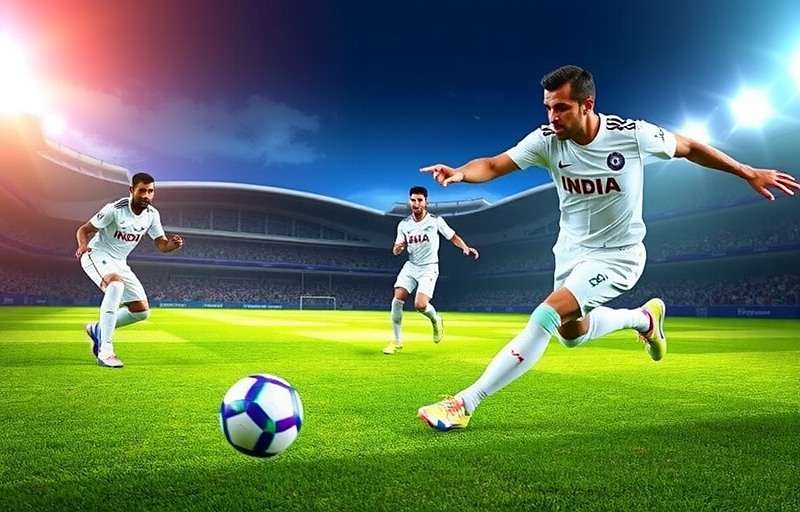 Cricket-turned-FIFA Stars player roster featuring Indian cricket and football stars